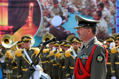 مراسم دانش‌آموختگی دانشجویان دانشگاه‌های افسری ارتش با حضور فرمانده کل قوا