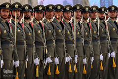 مراسم دانش‌آموختگی دانشجویان دانشگاه‌های افسری ارتش با حضور فرمانده کل قوا