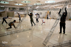 آماده سازی بیست و سومین نمایشگاه مطبوعات