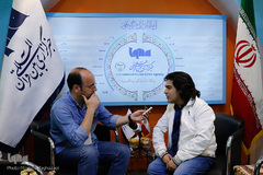 غرفه ایکنا در بیست و سومین نمایشگاه بین‌المللی مطبوعات 