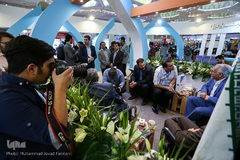 غرفه ایکنا در سومین روز نمایشگاه مطبوعات