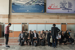 ورود داوران و متسابقین سومین دوره مسابقات قرآن وزارت ورزش و جوانان به شیراز