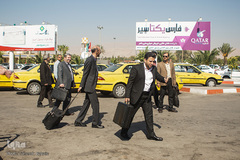 ورود داوران و متسابقین سومین دوره مسابقات قرآن وزارت ورزش و جوانان به شیراز