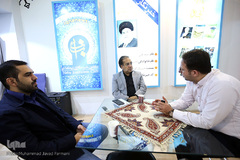 غرفه ایکنا در ششمین روز نمایشگاه مطبوعات