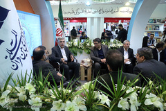 غرفه ایکنا در ششمین روز نمایشگاه مطبوعات