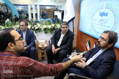 غرفه ایکنا در ششمین روز نمایشگاه مطبوعات