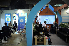 غرفه ایکنا در ششمین روز نمایشگاه مطبوعات