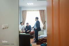 همراه با متسابقان مسابقات قرآن ورزشکاران در محل اسکان
