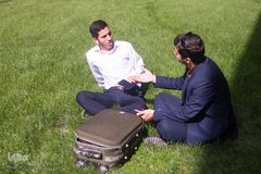 همراه با متسابقان مسابقات قرآن ورزشکاران در محل اسکان
