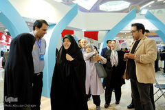 غرفه ایکنا درهفتمین روز نمایشگاه مطبوعات