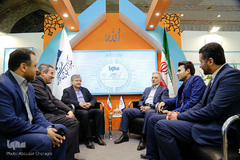 غرفه ایکنا درهفتمین روز نمایشگاه مطبوعات