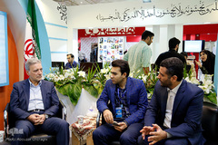 غرفه ایکنا درهفتمین روز نمایشگاه مطبوعات