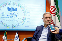 غرفه ایکنا درهفتمین روز نمایشگاه مطبوعات