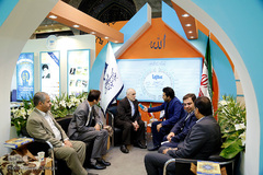 غرفه ایکنا درهفتمین روز نمایشگاه مطبوعات