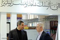 غرفه ایکنا درهفتمین روز نمایشگاه مطبوعات