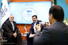 غرفه ایکنا درهفتمین روز نمایشگاه مطبوعات