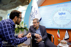 غرفه ایکنا درهفتمین روز نمایشگاه مطبوعات