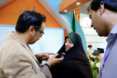 غرفه ایکنا درهفتمین روز نمایشگاه مطبوعات