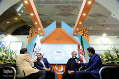 غرفه ایکنا درهفتمین روز نمایشگاه مطبوعات