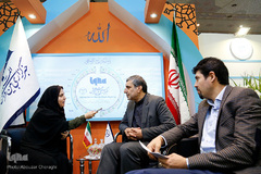 غرفه ایکنا درهفتمین روز نمایشگاه مطبوعات