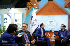 غرفه ایکنا درهفتمین روز نمایشگاه مطبوعات