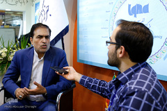 غرفه ایکنا درهفتمین روز نمایشگاه مطبوعات