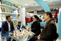 غرفه ایکنا درهفتمین روز نمایشگاه مطبوعات