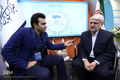 غرفه ایکنا درهفتمین روز نمایشگاه مطبوعات