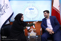 غرفه ایکنا درهفتمین روز نمایشگاه مطبوعات