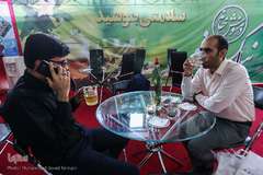 هفتمین روز نمایشگاه مطبوعات