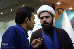 غرفه ایکنا در هشتمین روز نمایگاه مطبوعات