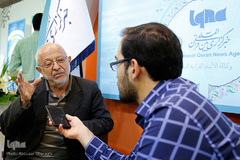 غرفه ایکنا در هشتمین روز نمایگاه مطبوعات