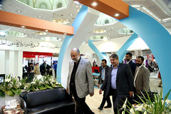 غرفه ایکنا در هشتمین روز نمایگاه مطبوعات