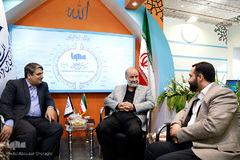 غرفه ایکنا در هشتمین روز نمایگاه مطبوعات