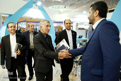 غرفه ایکنا در هشتمین روز نمایگاه مطبوعات