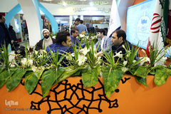 غرفه ایکنا در هشتمین روز نمایگاه مطبوعات
