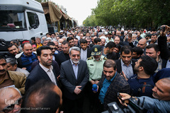 تشییع پیکر ۵۴ شهید دفاع مقدس 