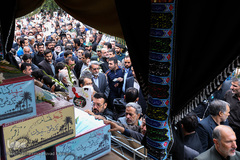 تشییع پیکر ۵۴ شهید دفاع مقدس 