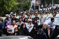 تشییع پیکر ۵۴ شهید دفاع مقدس 