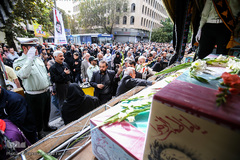 تشییع پیکر ۵۴ شهید دفاع مقدس 