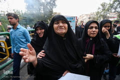 تشییع پیکر ۵۴ شهید دفاع مقدس 