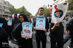 تشییع پیکر ۵۴ شهید دفاع مقدس 