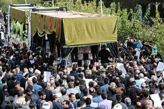 تشییع پیکر ۵۴ شهید دفاع مقدس 