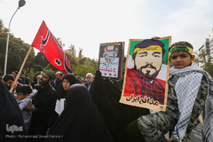 تشییع پیکر ۵۴ شهید دفاع مقدس 