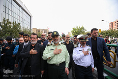 تشییع پیکر ۵۴ شهید دفاع مقدس 