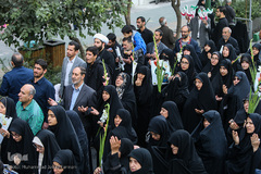 تشییع پیکر ۵۴ شهید دفاع مقدس 