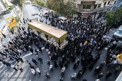 تشییع پیکر ۵۴ شهید دفاع مقدس 