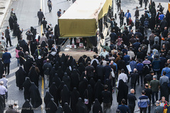 تشییع پیکر ۵۴ شهید دفاع مقدس 