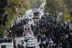 تشییع پیکر ۵۴ شهید دفاع مقدس 