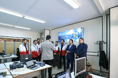 بازدید جوانان هلال احمر از ایکنا
